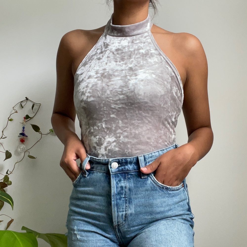 Corduroy body suit